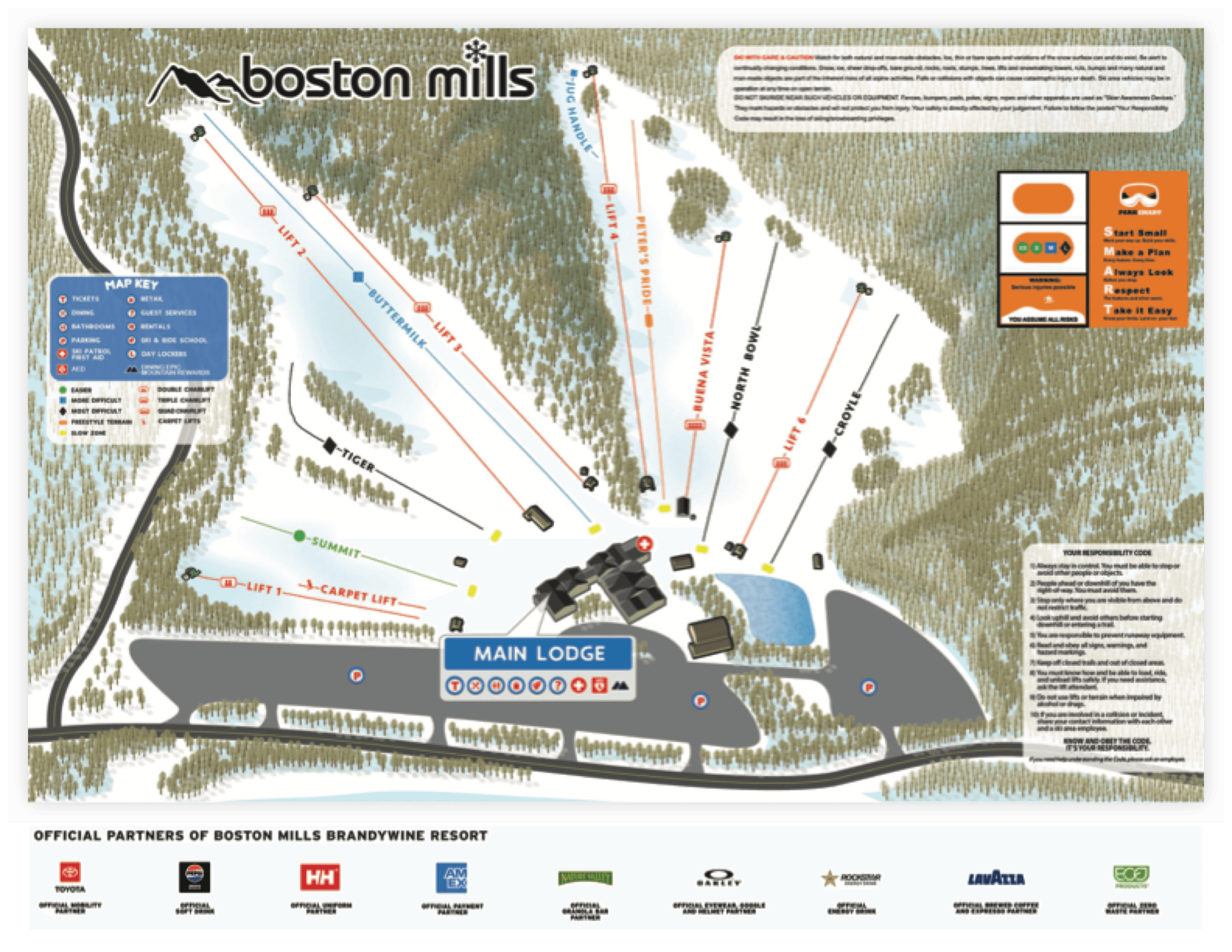 Brandywine trail map