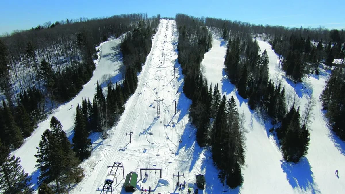 Ski Brule trail map