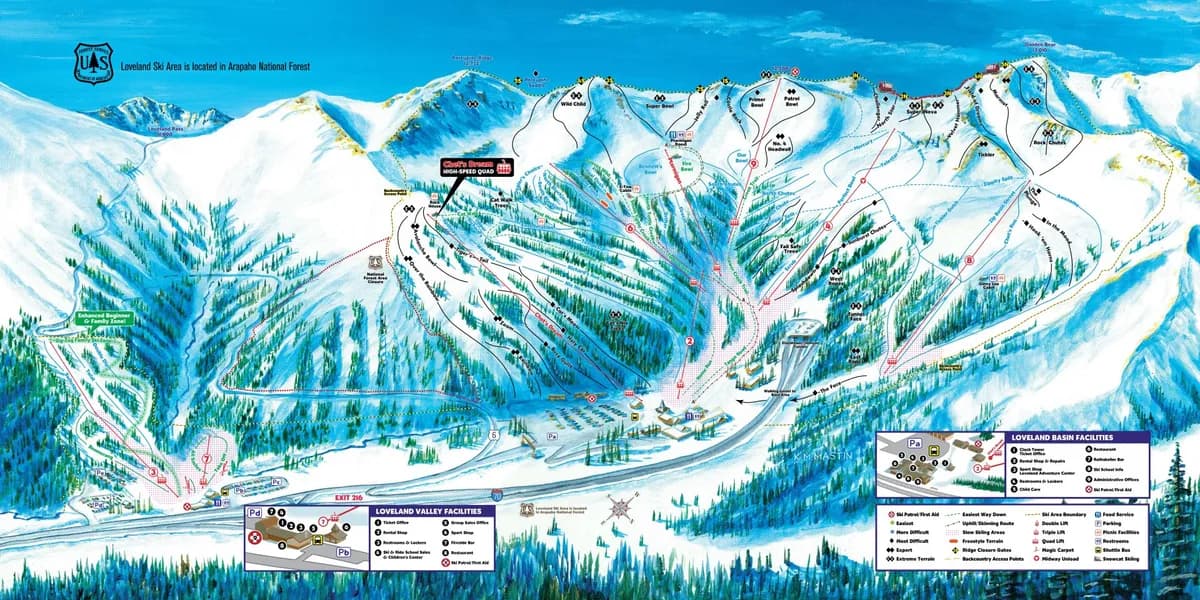 Loveland trail map