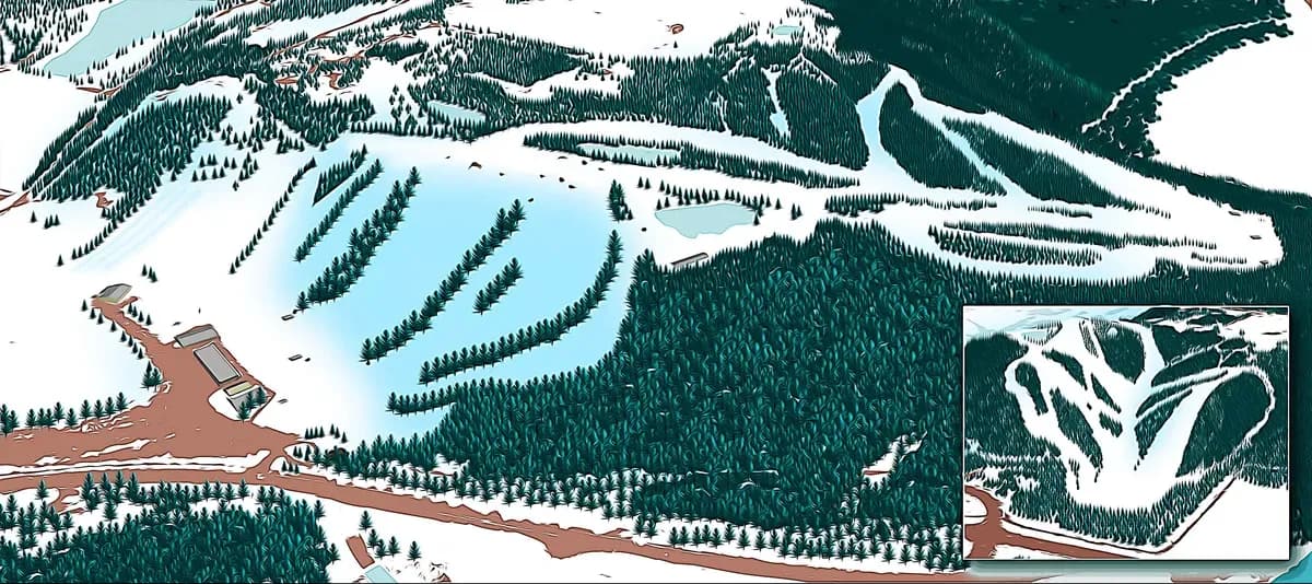 Mount Kato trail map