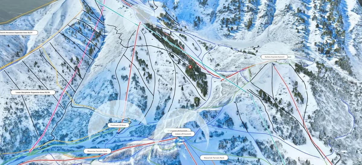 Sundance trail map
