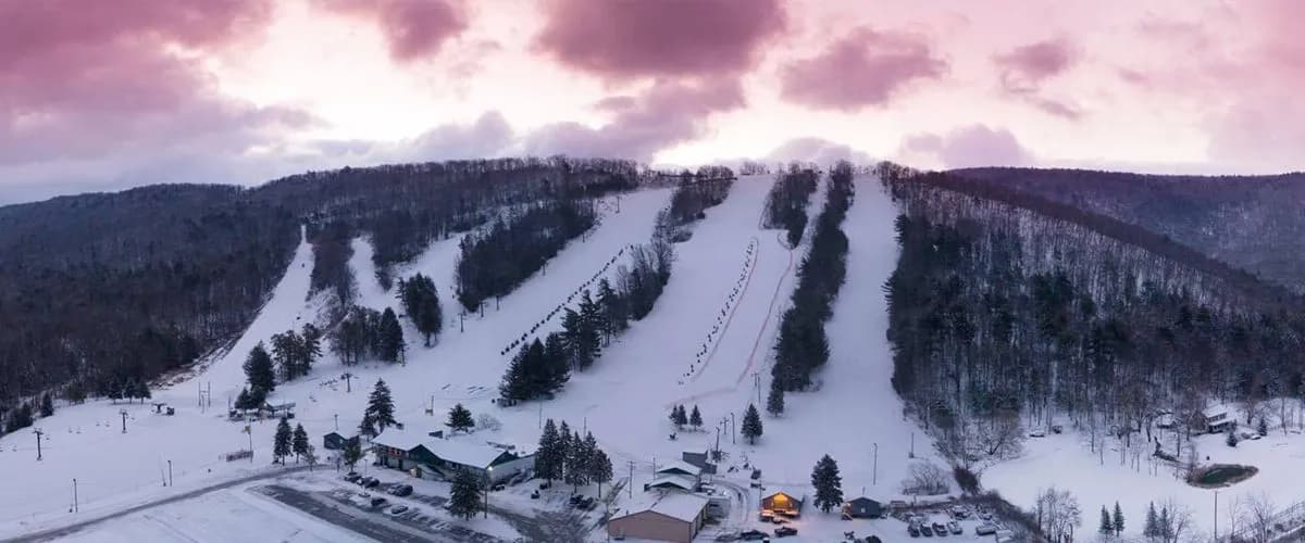 Tussey Mountain Ski Area trail map